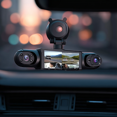 1080P 4-Channel Car DVR camera