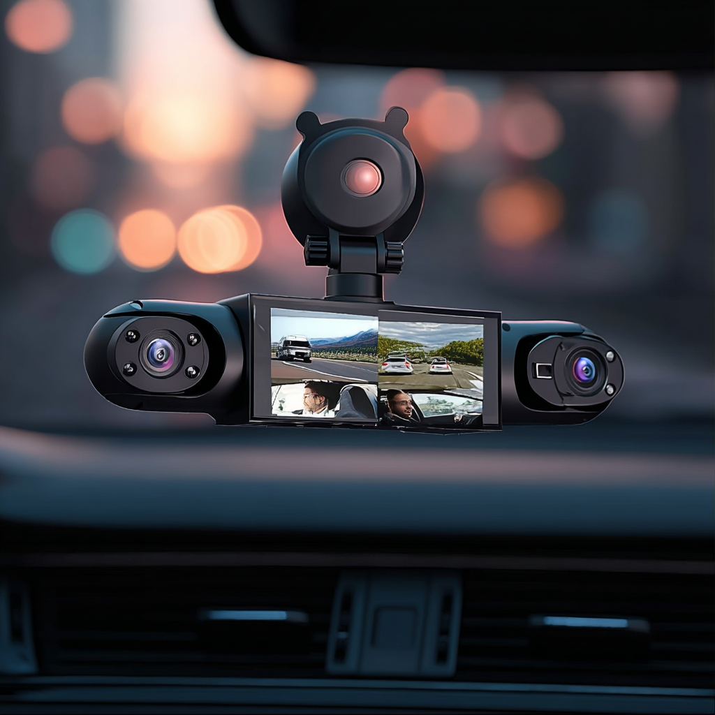 1080P 4-Channel Car DVR camera